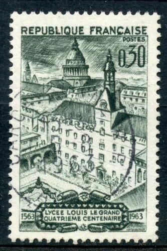 Timbres français oblitérés de 1961 à 1970 en architecture de Europe