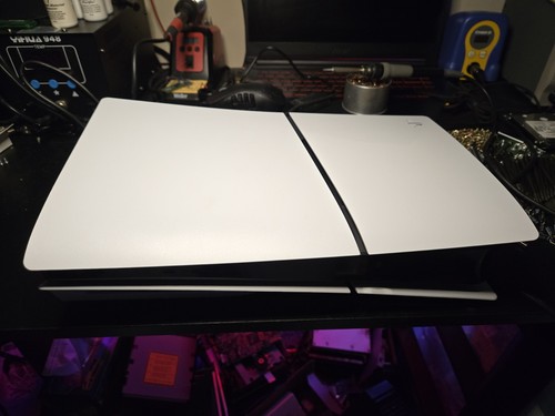 Sony PlayStation 5 Slim Disc Edition Console White 1TB - For Parts Or Repair