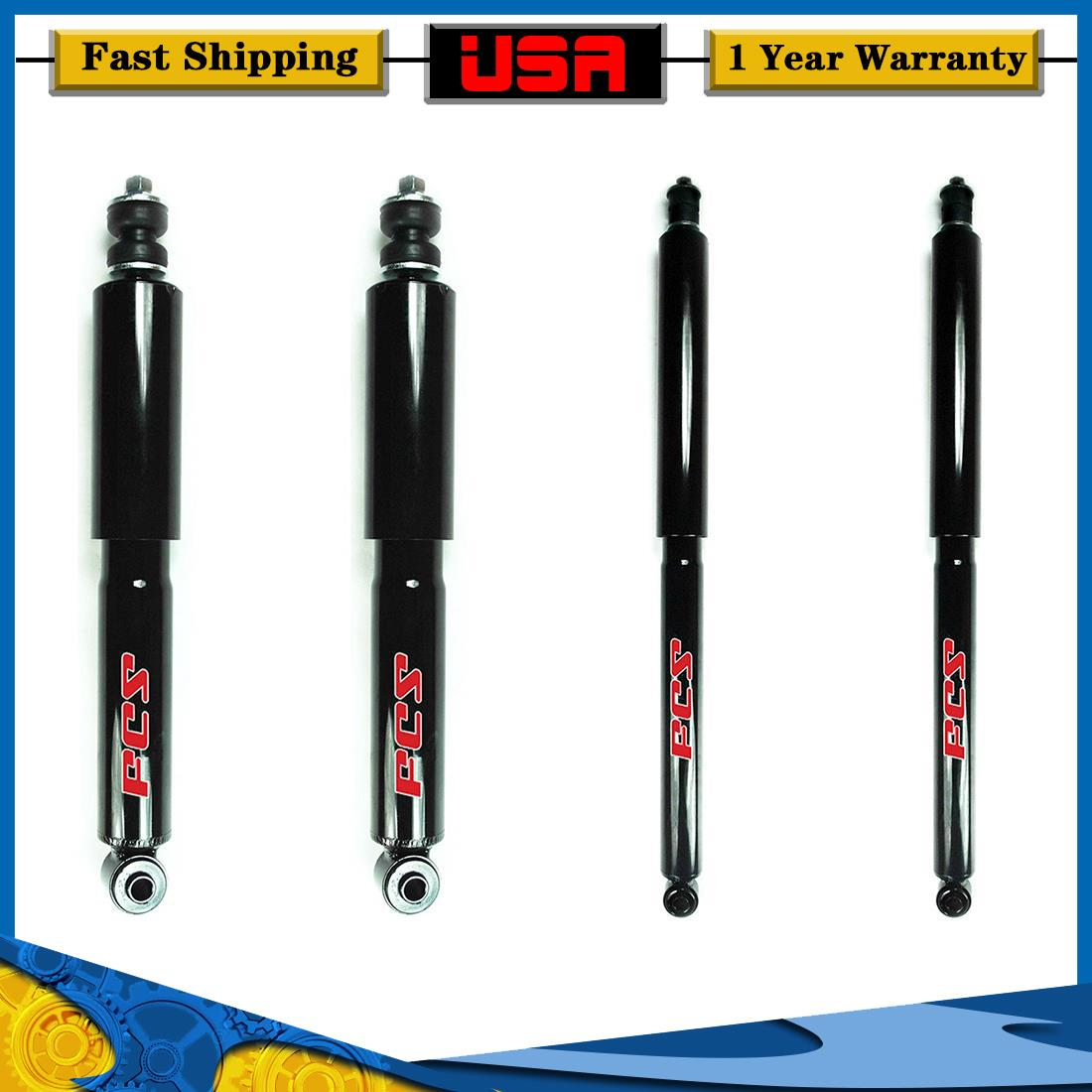 Front & Rear Shocks for 1997-2003 Ford F150 4x4 4WD FCS Set