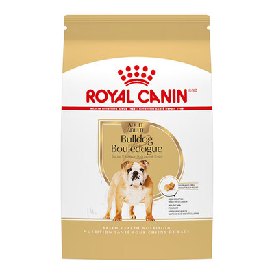 Royal Canin Breed Health Nutrition Bulldog Adult Dry Dog Food, 17 lbs.