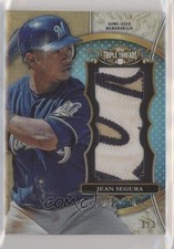 2013 Topps Triple Threads Unity Jumbo Relics Sapphire 3/3 Jean Segura 4y4