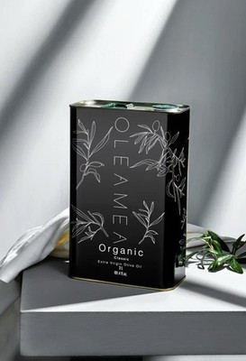 Oleamea Organic Extra Virgin Olive Oil 101.4 fl.oz.(3L) High Polyphenol