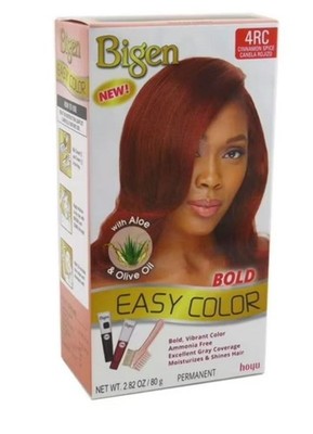 Bigen Easy Hair Color #4rc Cinnamon Spice Kit 1box sale