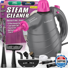 Steamfusion Pressurized Handheld Steam Cleaner 10Pcs Accessoriessafety Lock