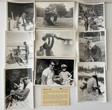 Vintage Tennessee Ernie Ford Family Candid Photo Lot of 9 Buck Brion Kids