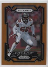 2023 Panini Prizm Orange Prizm 193/249 Shaquil Barrett #281 1mo2