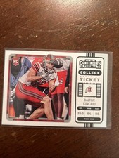 2023 Panini Chronicles Draft Picks - Contenders College Ticket Dalton Kincaid#20