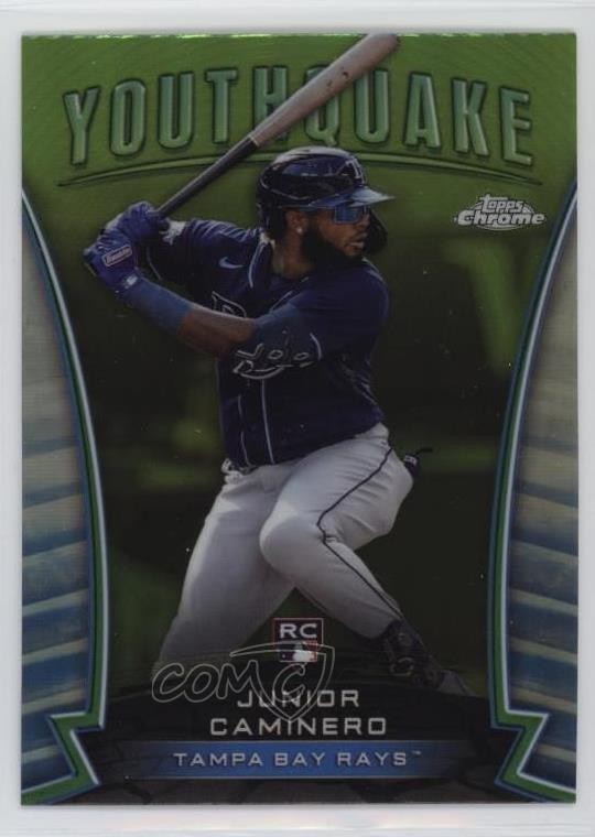 2024 Topps Chrome Youthquake Junior Caminero #YQ-12 0c3h