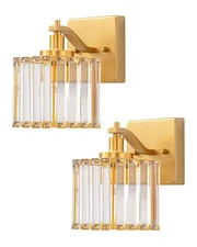 EDISHINE Bathroom Vanity Light, Modern Bathroom Lighting Fixtures Over Mirror,