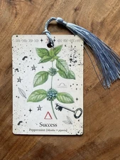 Green Witch Oracle Tarot Bookmark Botanical Garden Magick Card Deck #20 Success