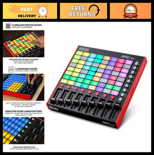 USB MIDI Pad Controller, Compact APC Mini MK2, 8x8 Trigger Grid, Music Productio