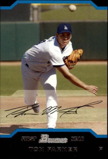 2004 Bowman #266 Tom Farmer FY RC - BB