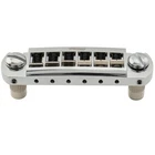 Wilkinson Chrome 52.5mm Adjustable Pigtail Wraparound Bridge For LP SG Guitar