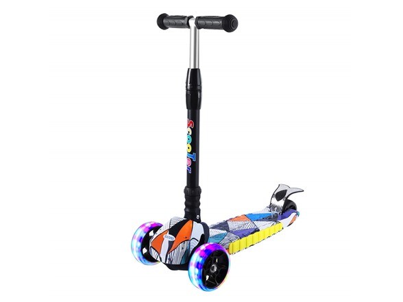 САМОКАТЫ SULVIES KICK SCOOTERS МОДЕЛЬ KICK SCOOTER 2-В-1 НА ВАШ ВЫБОР - ЧЕРНЫЙ 8990₽