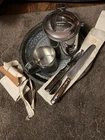 Civil War Reproduction Lot: Plates, Housewives, Cup, Mucket, Utensils
