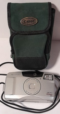 Canon Sure Shot 60 Zoom 35mm Film Camera 38-60mm Lens With Case-Untested