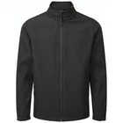 New Men's Soft Shell Jacket Plain Fleece Lined Zip Up Windproof Water Resistant