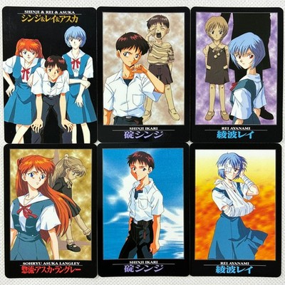 Evangelion Carddass Part1 36 Regular Karten Komplettsatz Bandai 1996 Japan