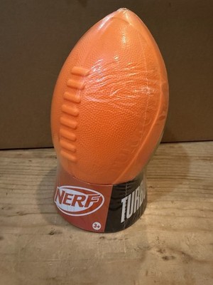 NERF Football Turbo Jr. Two Tone Orange & Gray Hasbro NEW