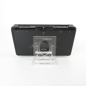 【Very Good】Nintendo 3DS Clear Black Console ONLY Japanese Edition #NET0222/01