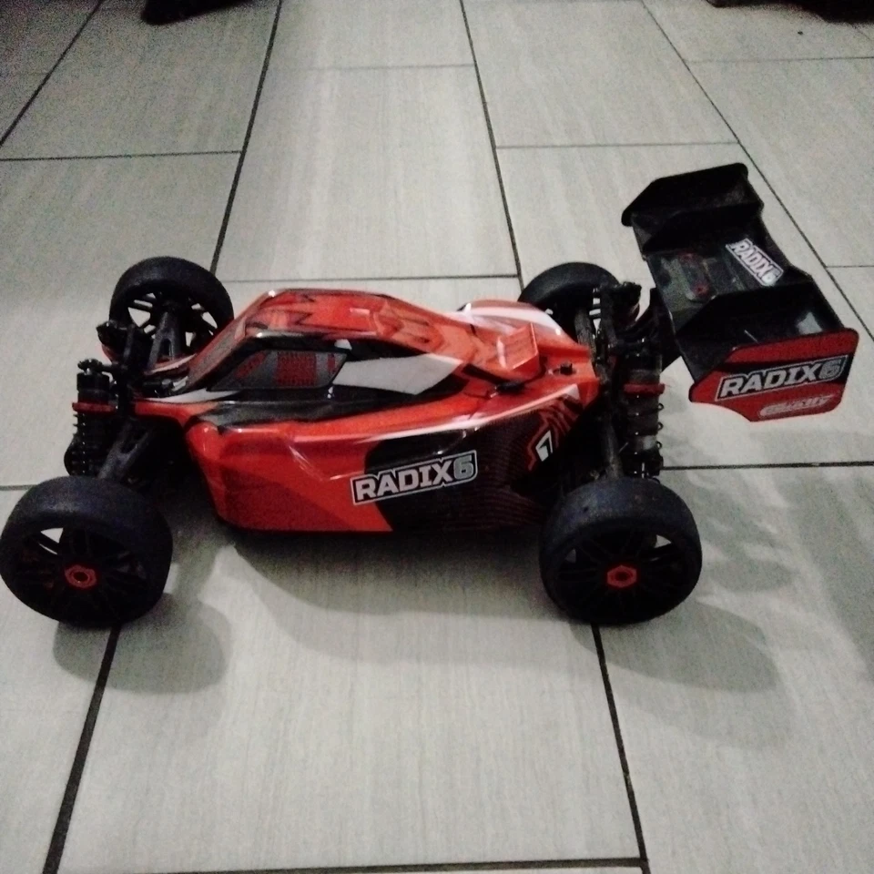 Team Corally Radix 6 1/8 Scale Buggy Roller with Body and new electronics. - Image 2 of 4