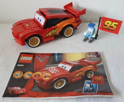 Game Play Lego Disney Pixar Cars 2011 Set 8484 Ultimate Build Lightning McQueen