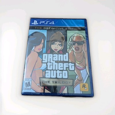 NEW Grand Theft Auto: The Trilogy  The Definitive Edition PS4 GTA Sealed