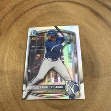2025 Bowman Draft Chrome Yandel Ricardo Refractor #BDC-31 Kansas City Royals