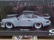 GT Spirit 1:18 Scale Resin Porsche 911 ( 964 ) RWB Jonsibal in Gray GT477. NEW!