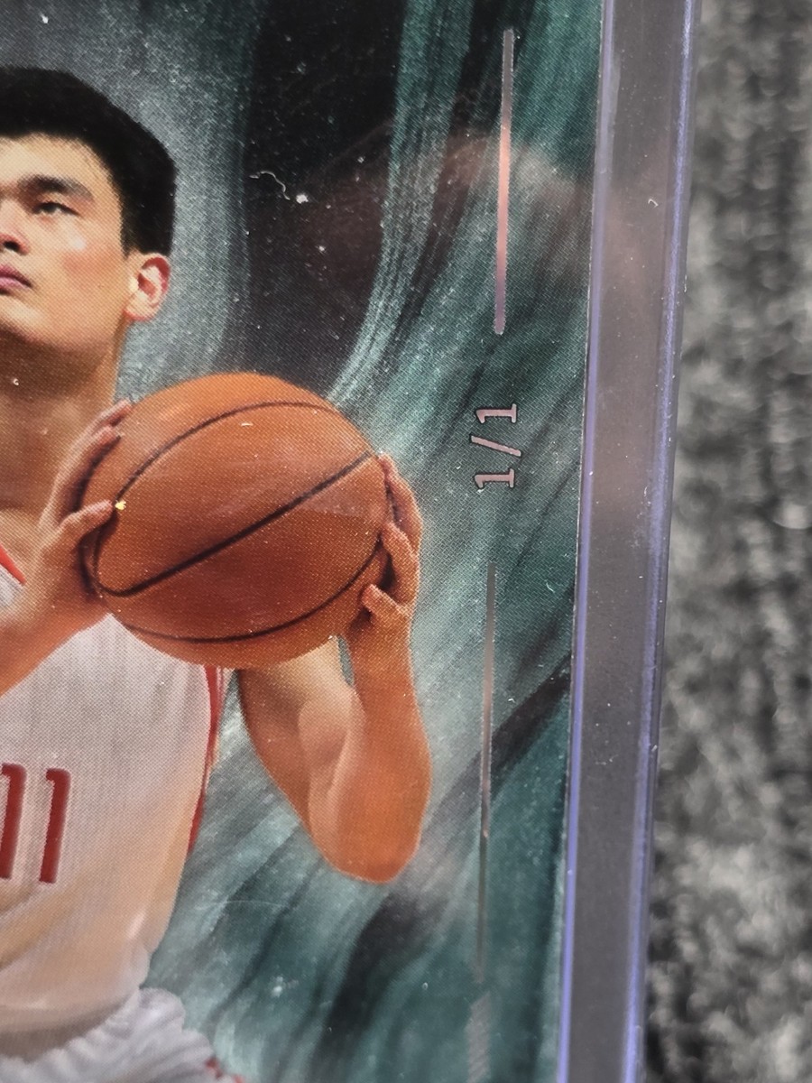 2026 Wild Card Matte Metal Yao Ming 1/1 ROCKETS 🔥🔥 | eBay