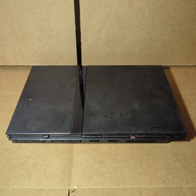 *CIGAR SMELL* Sony PlayStation 2 PS2 Slim Black SCPH-77001 Console Only - PARTS