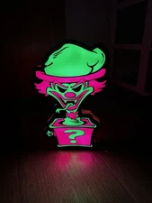 Insane Clown Posse Icp RIDDLE BOX LED Light Box Wall Hanging Icp  Juggalo