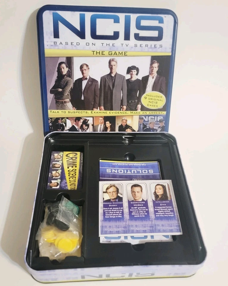 NCIS The Game Based On The TV Series Board Game Pressman 2010 new unopened - Image 2 of 4