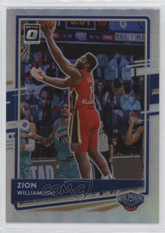 2020-21 Panini Donruss Optic Holo Prizm Zion Williamson #40 1kt4