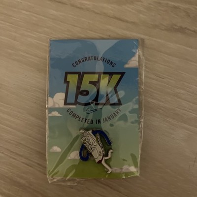 Nike Run Club NRC Go More Get More 15K  Award Running Shoe Lapel Pin (36)