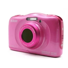 Nikon Coolpix W100 13.2 MP shockproof 3x optical zoom WiFi digital camera Pink