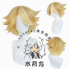 Hazbin Hotel Katie Killjoy Short Synthetic Wigs Cosplay Party Heat Resistant Wig