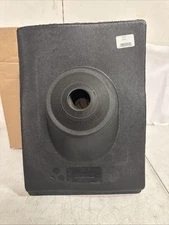 Lot of 12 Oatey Black Plastic 1-1/2" To 3" Roof Pipe Flashing 15" x 11-1/4" Base