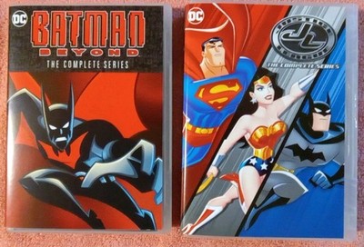 2.  Complete series, Batman beyond and Justice League. Please read description.
