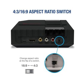 RetroN 1 HD Gaming Console for NES Black