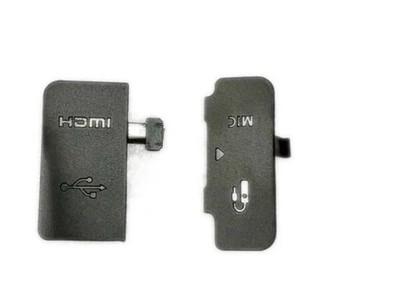 Rubber USB Cover Set For Canon EOS Rebel SL3 / 250D