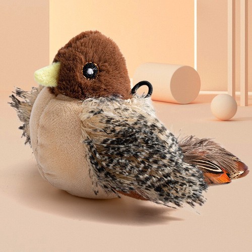 Interactive Cat Toy with Real Chirping Bird Electronic Cat Toys for Indoor Cats - Picture 4 of 6