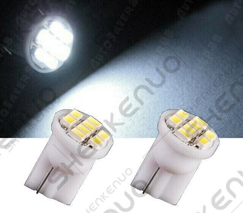 Luces LED interiores de coche 14 piezas cúpula mapa puerta matrícula bombillas blancas - Imagen 6 de 12
