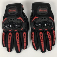 Riding Tribe Gloves Riding Gear Size Medium Colors Red And Black