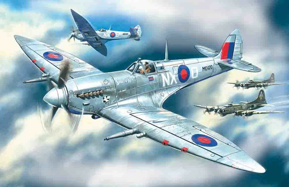 Icm 48062 - 1:48 Supermarine Spitfire Mk. VII - New