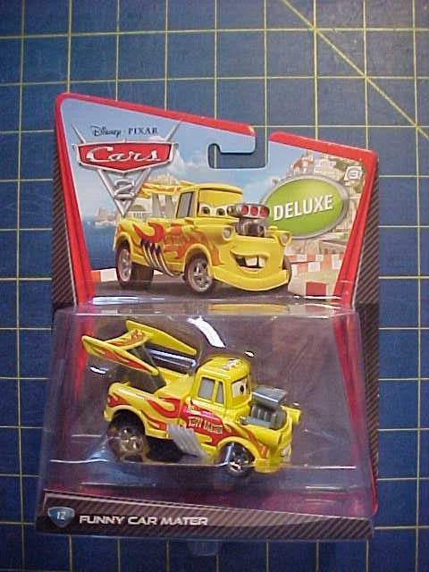 カーズマテル、ミニカー、ファニー、FUNNY CAR MATER funny Disney Pixar Cars Funny Car Mater Cars 2 Special Deluxe Cars