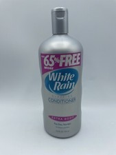 Vtg WHITE RAIN Classic Conditioner 25.4oz Bottle 2001 Extra Body Prop