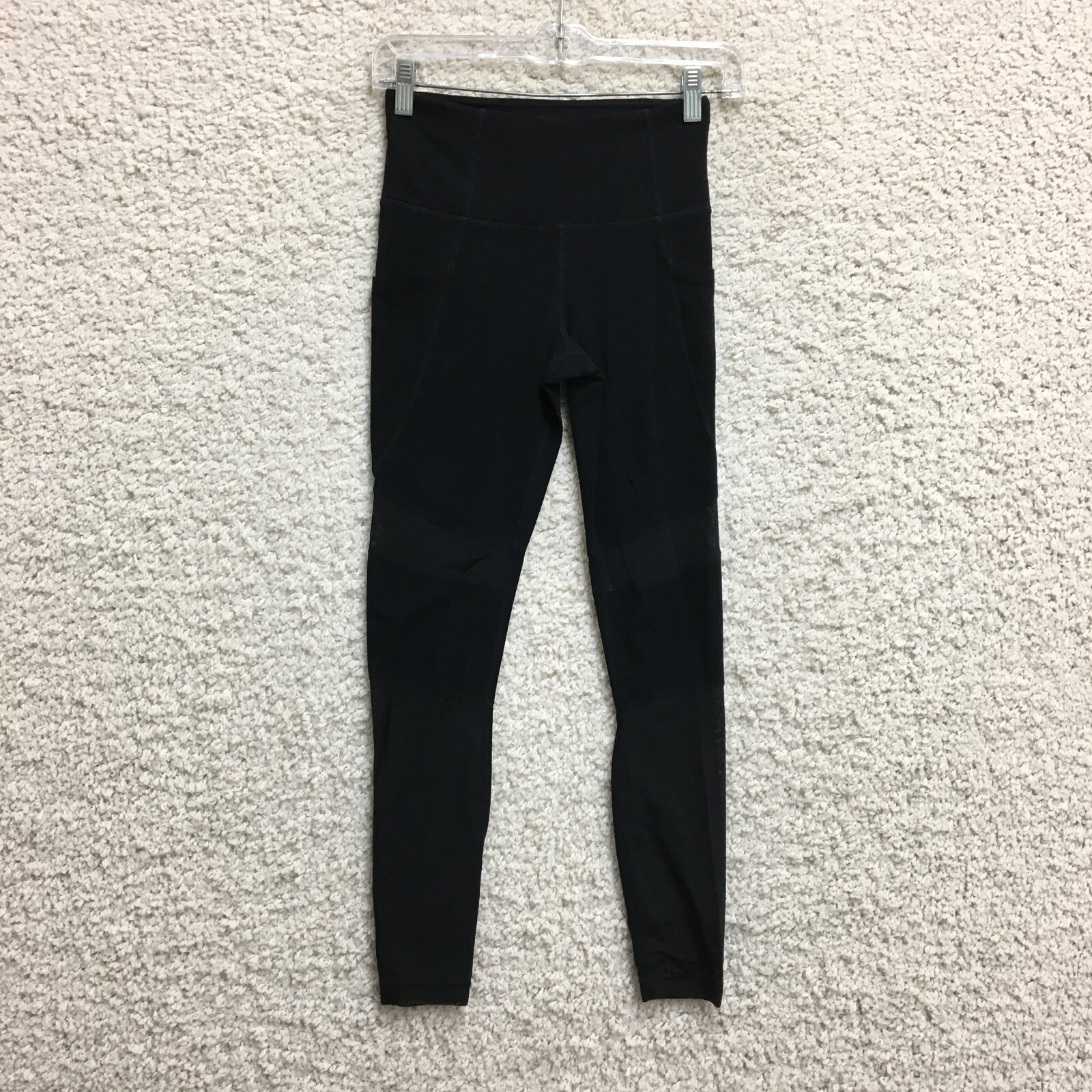 Athleta Leggings Extra Small Adult Black Pull On Stretch Athletic Gym Yoga Women
