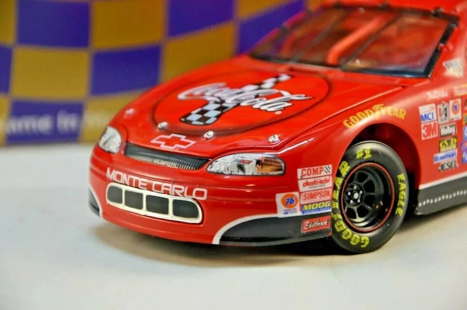 CHEVROLET MONTE CARLO DALE EARNHARDT SCALA 1/24 ACTION DIE CAST COCA COLA - Immagine 4 di 4