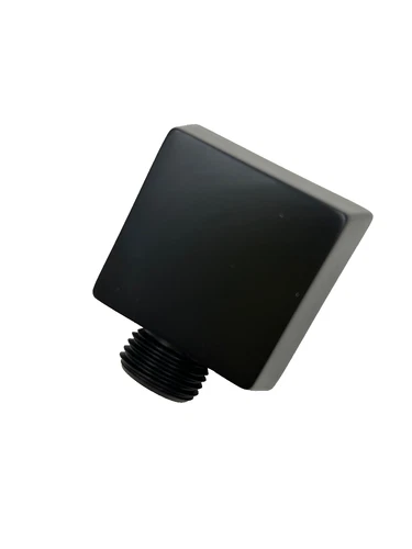 Signature Hardware Hand Shower Supply Elbow 449912 SHWE2020MB, Matte Black - Picture 1 of 2